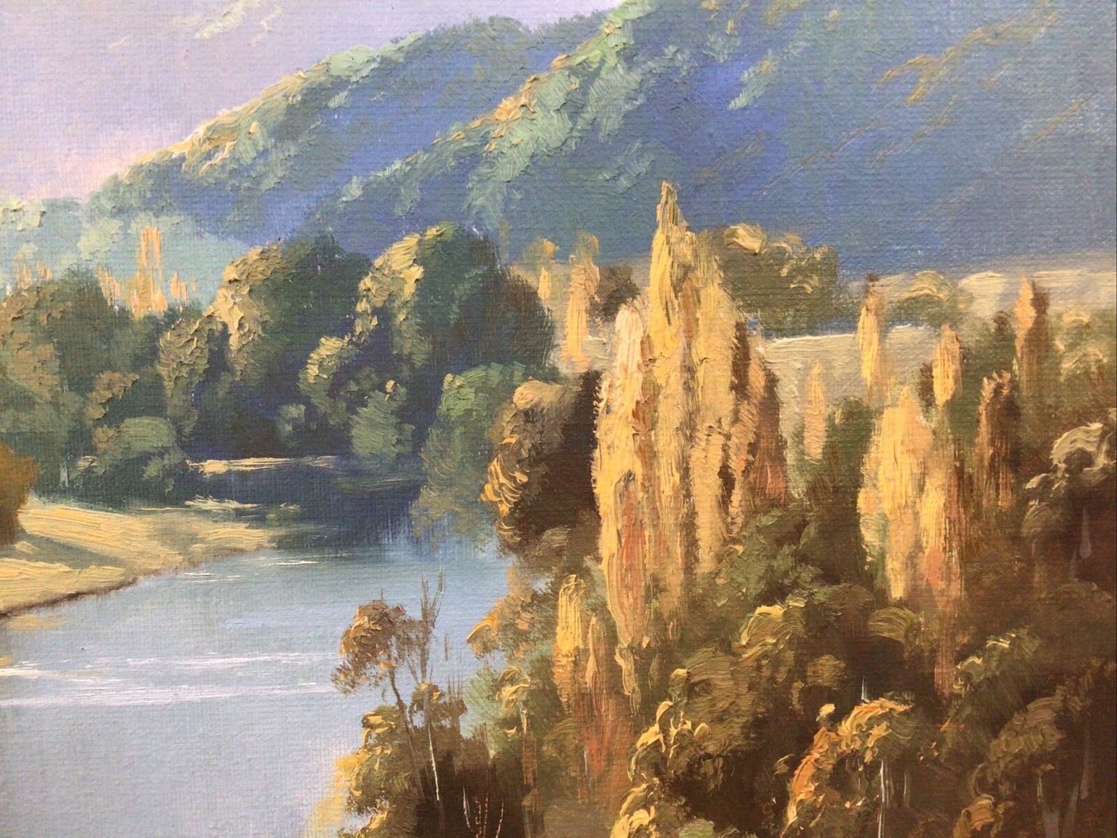 H.A.G Heerings Framed Landscape Oil Painting — Hatherley Fine Art